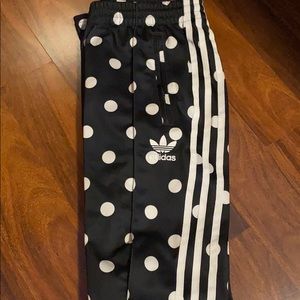 Adidas originals track pants-polka dot XS
